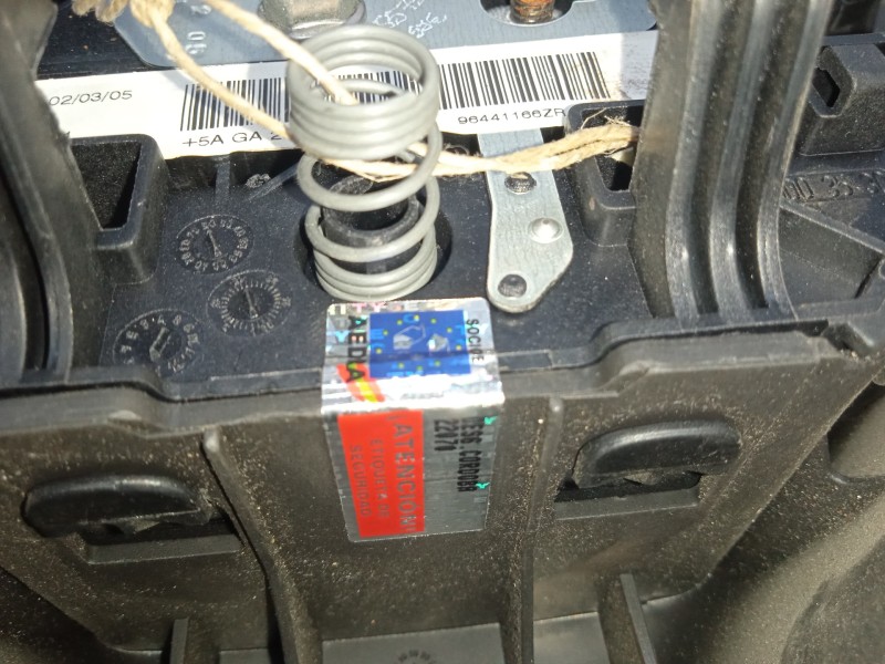 Recambio de airbag delantero izquierdo para peugeot 206 berlina 1.4 referencia OEM IAM 96441166ZR  