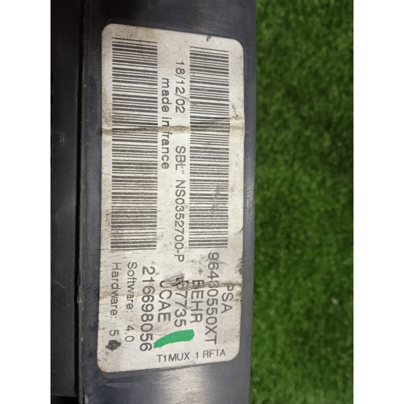 Recambio de mando climatizador para peugeot 206 berlina 2.0 16v cat referencia OEM IAM 96430550XT-216698056  