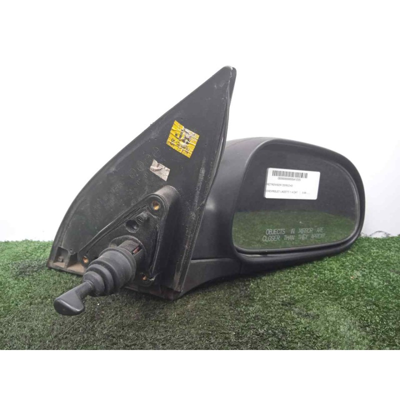 Recambio de retrovisor derecho para chevrolet lacetti 1.4 cat referencia OEM IAM  MANUAL NEGRO.PLASTICO