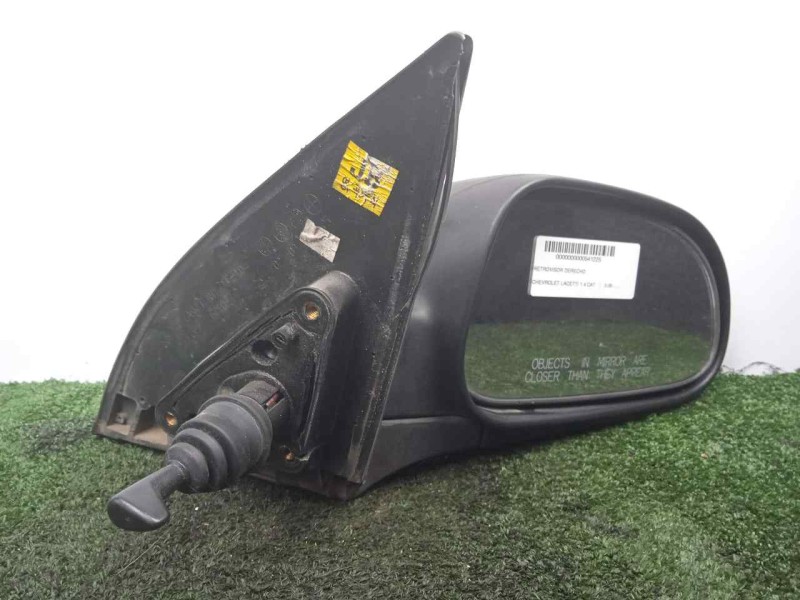 Recambio de retrovisor derecho para chevrolet lacetti 1.4 cat referencia OEM IAM  MANUAL NEGRO.PLASTICO