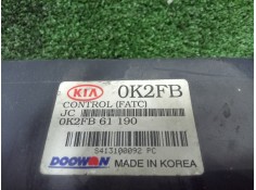Recambio de mando climatizador para kia carens 2.0 turbodiesel cat referencia OEM IAM 0K2FB61190 S413100092PC OK2FB 2