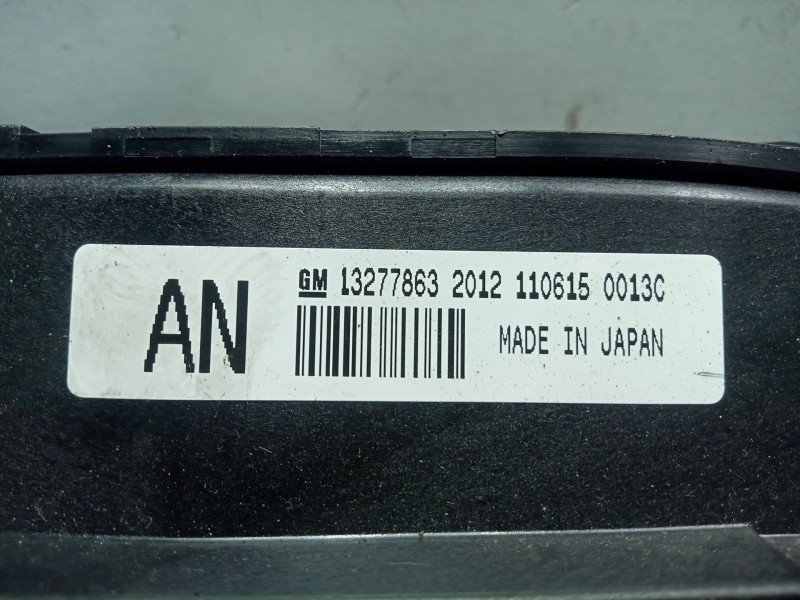 Recambio de mando climatizador para opel insignia berlina 2.0 cdti cat referencia OEM IAM 13277863  