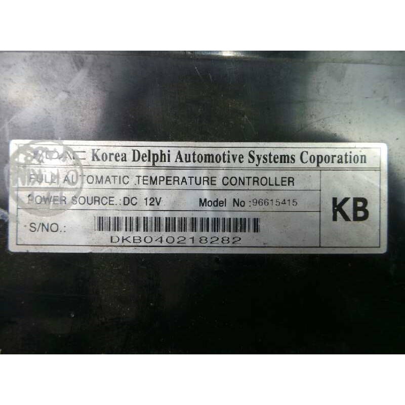 Recambio de mando climatizador para daewoo lacetti 1.6 cat referencia OEM IAM 96615415  