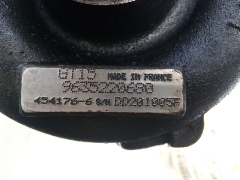 Recambio de turbocompresor para citroën xsara berlina 1.9 turbodiesel referencia OEM IAM 9635220680  