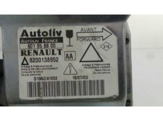 Recambio de centralita airbag para renault laguna ii grandtour (kg0) 2.2 dci turbodiesel referencia OEM IAM 601958800-8200138952 2