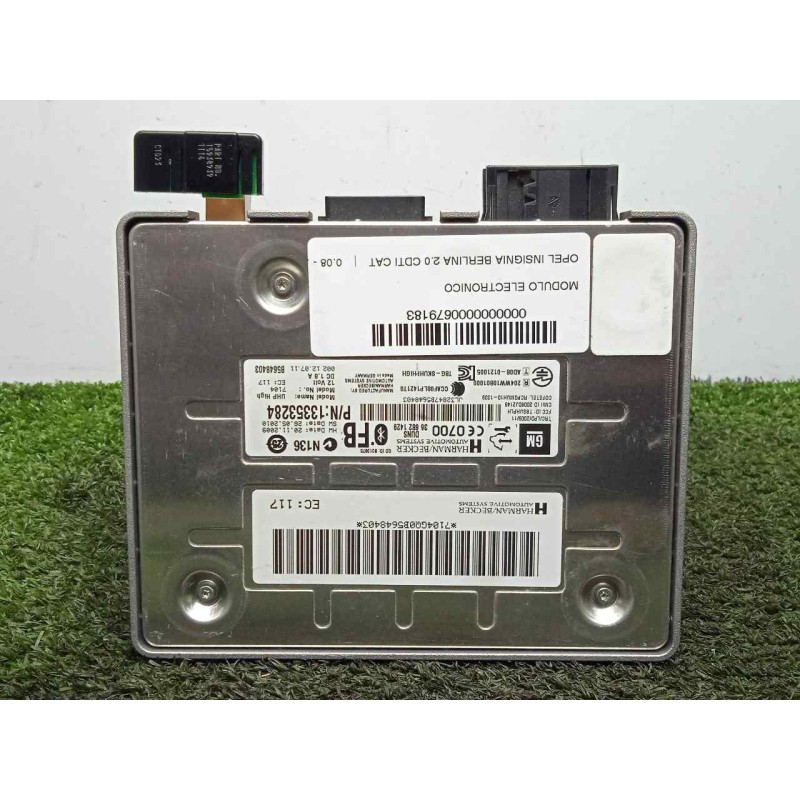 Recambio de modulo electronico para opel insignia berlina 2.0 cdti cat referencia OEM IAM 13353284  