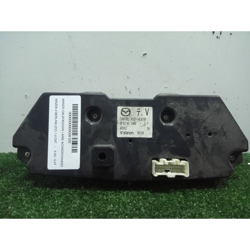 Recambio de mando calefaccion / aire acondicionado para mazda 2 berlina (dy) 1.4 cat referencia OEM IAM DF7361190E-40112  