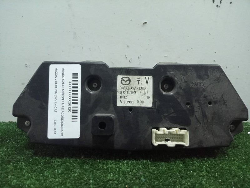 Recambio de mando calefaccion / aire acondicionado para mazda 2 berlina (dy) 1.4 cat referencia OEM IAM DF7361190E-40112  