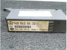 Recambio de centralita check control para mercedes-benz clase s (w140) berlina 3.5 turbodiesel referencia OEM IAM 1405420432-5KG 2