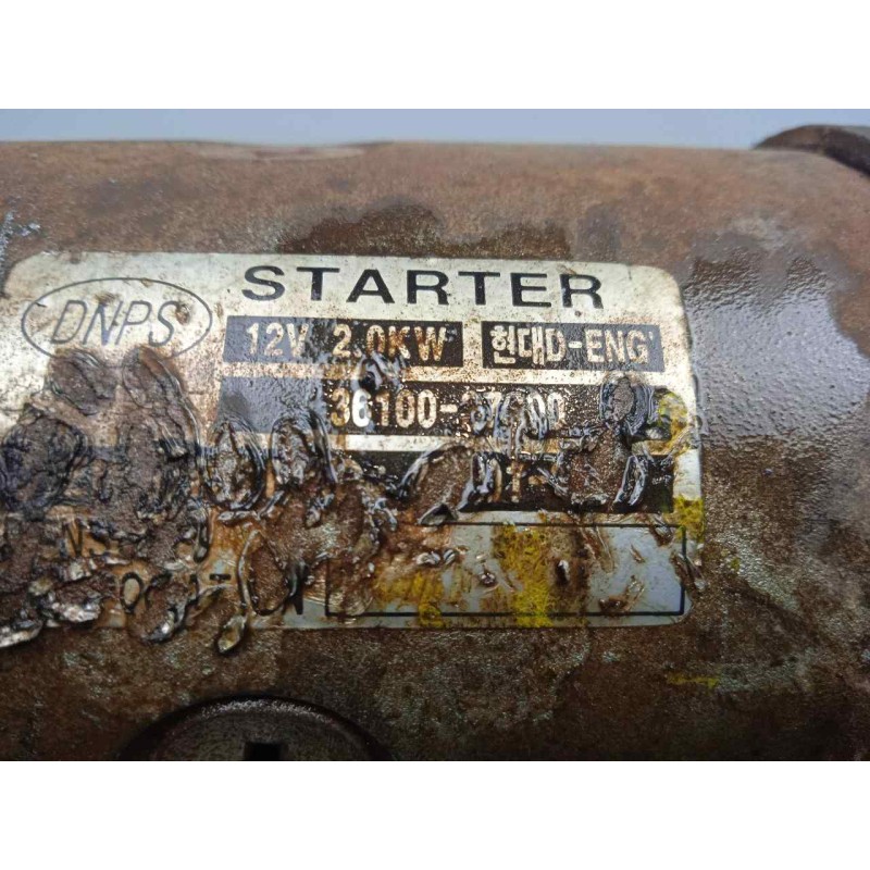 Recambio de motor arranque para kia carens 2.0 crdi referencia OEM IAM 3610027000 9.DIENTES DNPS