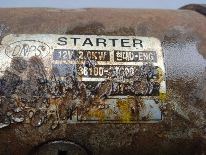 Recambio de motor arranque para kia carens 2.0 crdi referencia OEM IAM 3610027000 9.DIENTES DNPS