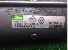 Recambio de motor arranque para opel vivaro 1.9 cdti cat (f9q-760 / l08) referencia OEM IAM D7R44-8200628419 VALEO 11.DIENTES 2