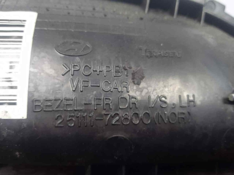 Recambio de maneta interior delantera izquierda para hyundai i40 cw 1.7 crdi cat referencia OEM IAM 2511172800  