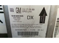 Recambio de centralita airbag para opel vectra c berlina 2.2 16v dti cat (y 22 dtr / l50) referencia OEM IAM 5WK43471-13170589 S 2