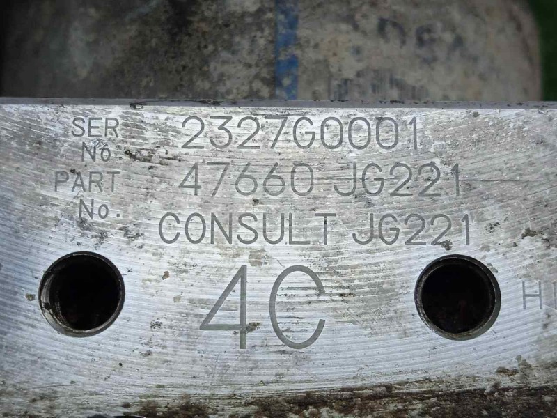 Recambio de abs para nissan x-trail (t31) 2.0 dci turbodiesel cat referencia OEM IAM 2327G0001-47660JG221  