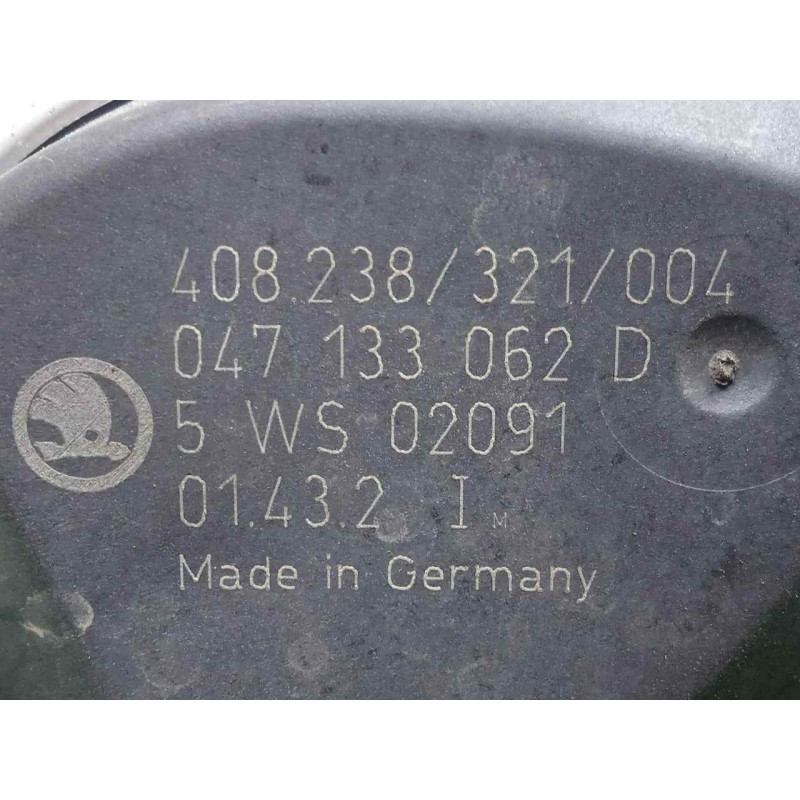 Recambio de caja mariposa para skoda fabia (6y2/6y3) 1.4 referencia OEM IAM 047133062D-5WS02091  6.PINES