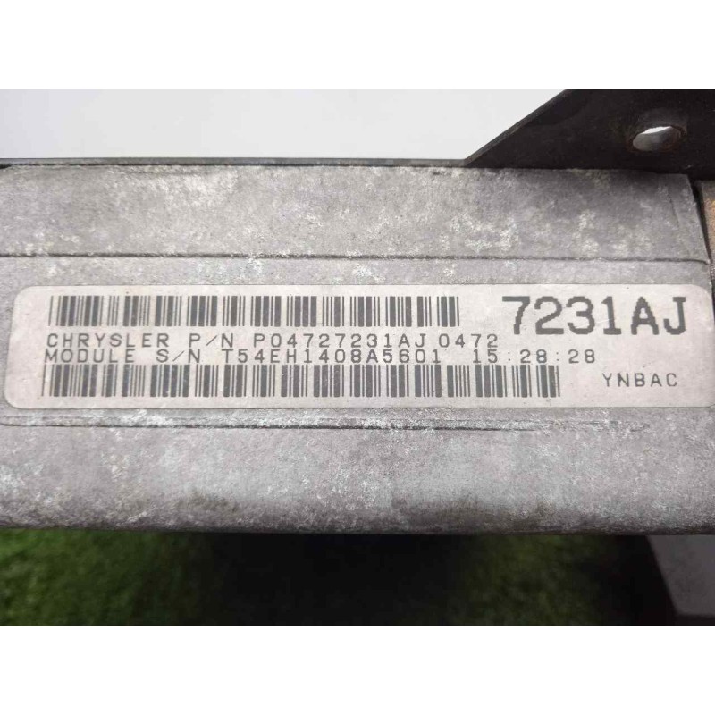 Recambio de centralita motor uce para chrysler voyager (gs) 2.4 cat referencia OEM IAM P04727231AJ  