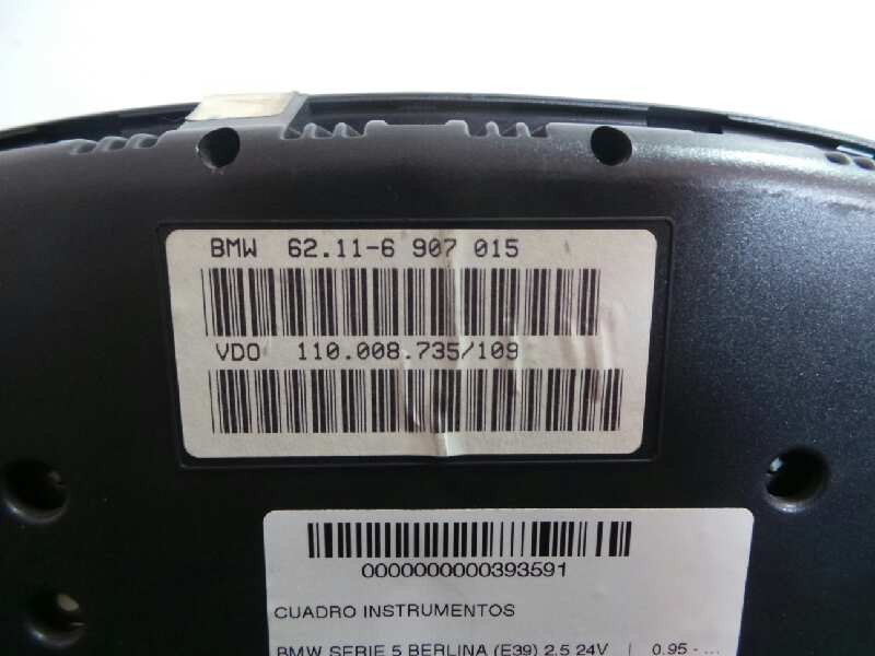 Recambio de cuadro instrumentos para bmw serie 5 berlina (e39) 2.5 24v referencia OEM IAM 62116907015-110008735109  