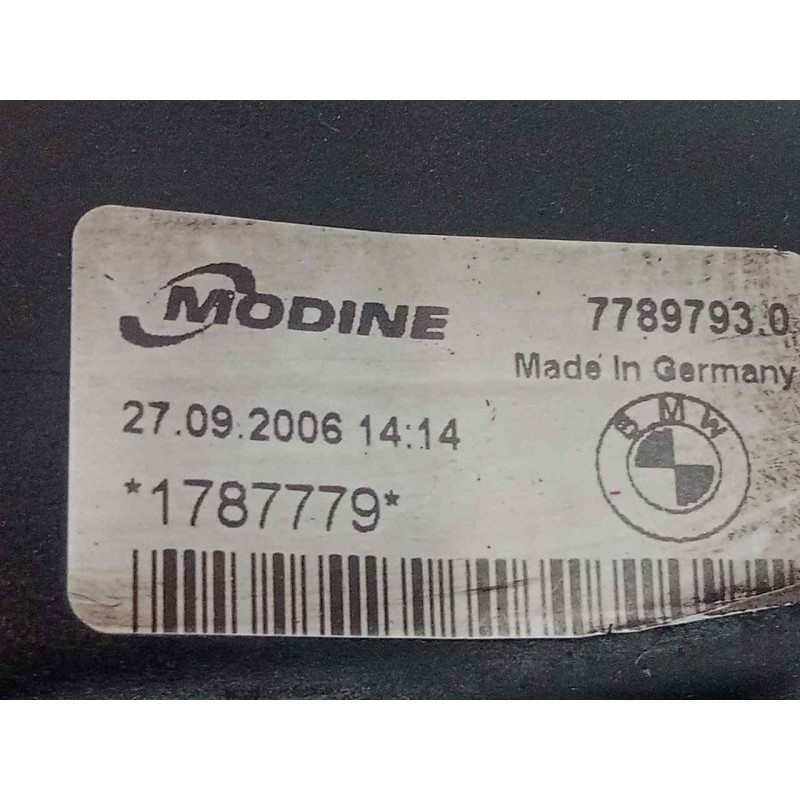 Recambio de intercooler para bmw x3 (e83) 2.0 16v diesel cat referencia OEM IAM 77897930-1787779 540X130X55 ALUMINIO