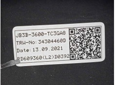 Recambio de volante para ford ranger (tke) 2.0 tdci panther cat referencia OEM IAM JB3B3600TC3GA8-34304460D CUERO HILO NARANJA - 2