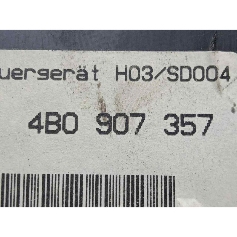 Recambio de modulo electronico para audi a6 berlina (4b2) 2.4 v6 30v referencia OEM IAM 4B0907357  