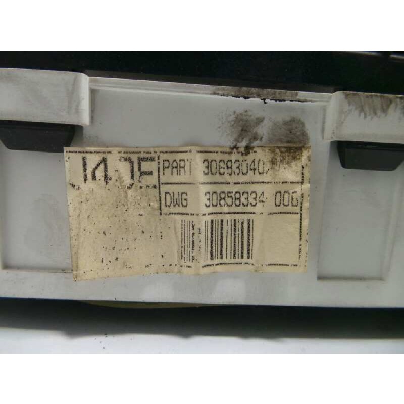 Recambio de cuadro instrumentos para volvo s40 berlina 1.9 turbodiesel referencia OEM IAM 30693040-30858334006  