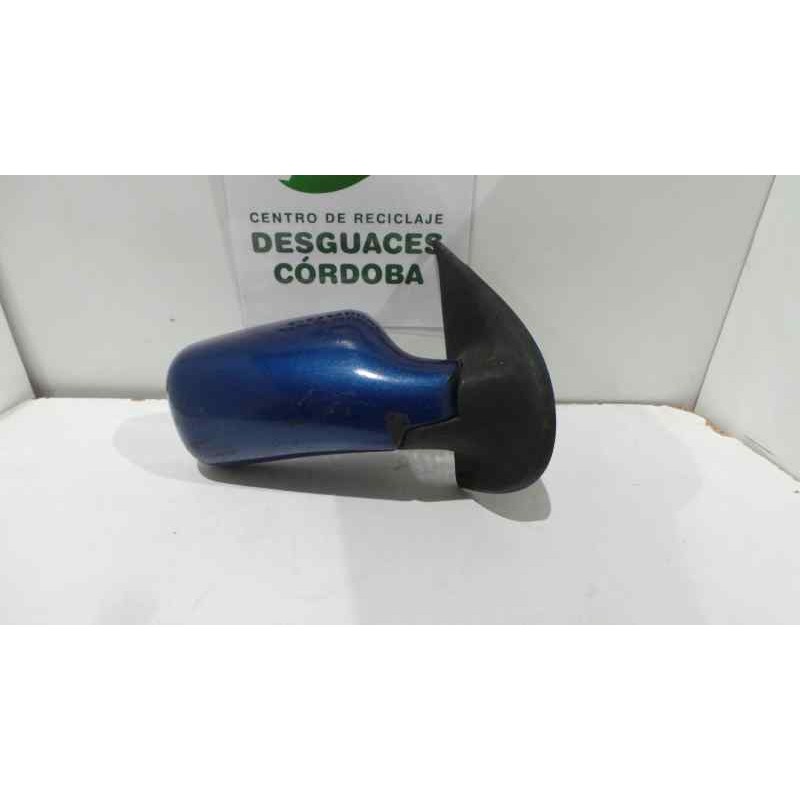 Recambio de retrovisor derecho para fiat punto berl. (176) referencia OEM IAM  MANUAL AZUL OSCURO