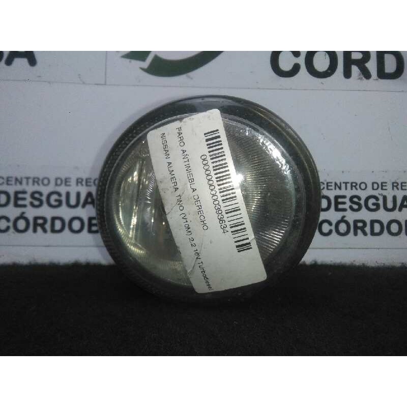 Recambio de faro antiniebla derecho para nissan almera tino (v10m) 2.2 16v turbodiesel cat referencia OEM IAM   