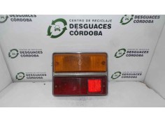 Recambio de piloto trasero derecho para seat 124 1200 referencia OEM IAM  71-75 CON PORTALAMPARAS - AMBAR-ROJO