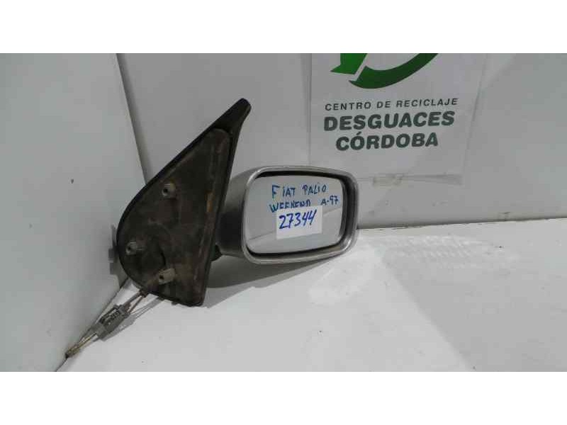 Recambio de retrovisor derecho para fiat palio berlina 1.2 cat referencia OEM IAM  MANUAL GRIS PLATA