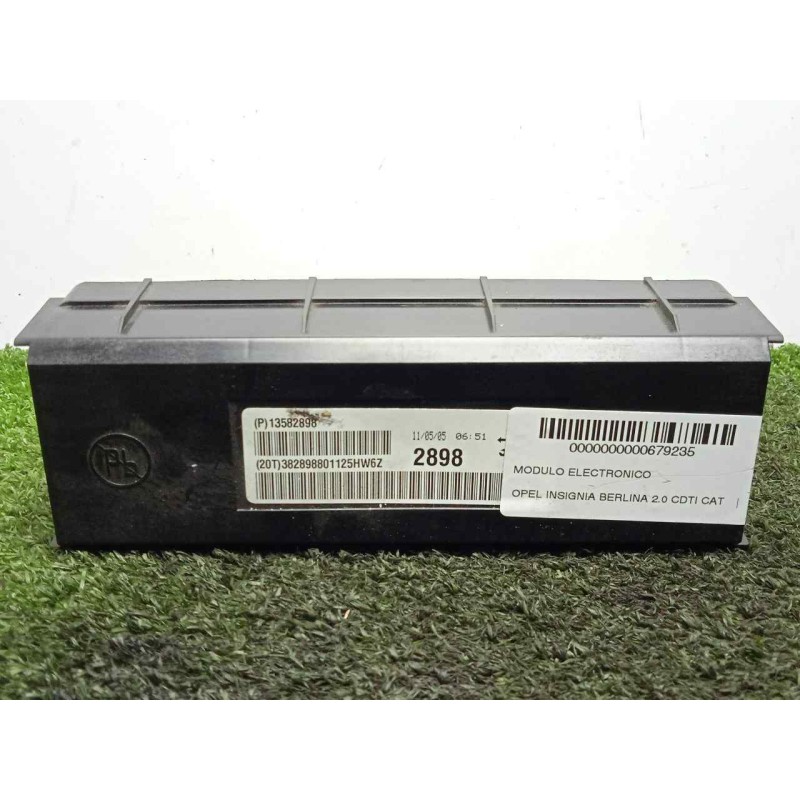 Recambio de modulo electronico para opel insignia berlina 2.0 cdti cat referencia OEM IAM 13582898  