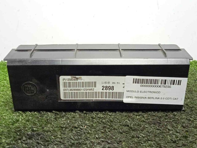 Recambio de modulo electronico para opel insignia berlina 2.0 cdti cat referencia OEM IAM 13582898  