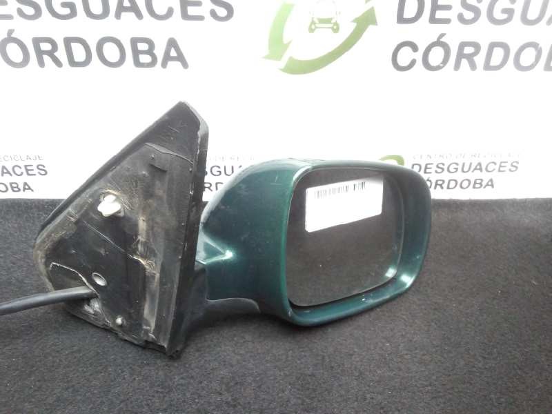 Recambio de retrovisor derecho para volkswagen bora berlina (1j2) 1.9 tdi referencia OEM IAM  MANUAL VERDE
