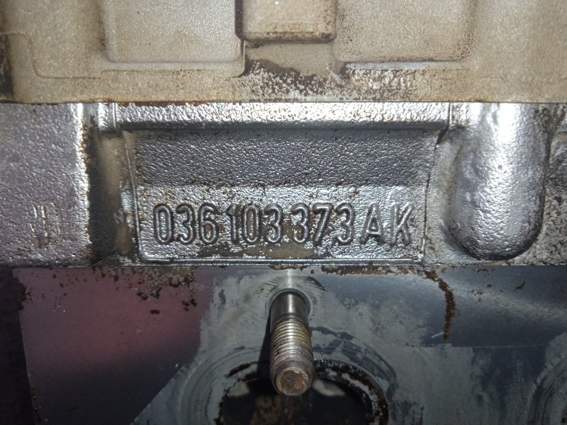 Recambio de culata para seat leon (1m1) 1.4 16v referencia OEM IAM 036103373AK  