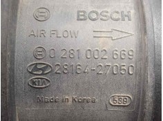 Recambio de caudalimetro para kia cerato 2.0 turbodiesel cat referencia OEM IAM 0281002669-2816427050 5.PINES BOSCH 2