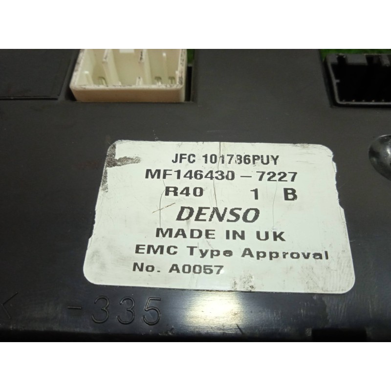 Recambio de mando climatizador para mg serie 75 tourer (j/rj) referencia OEM IAM MF1464307227-JFC101786PUY  