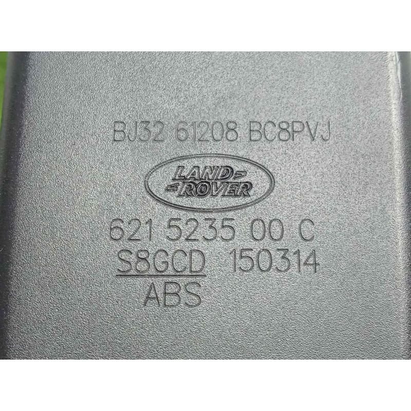 Recambio de enganche cinturon delantero derecho para land rover evoque 2.2 td4 cat referencia OEM IAM BJ3261208BC8PVJ-621523500C