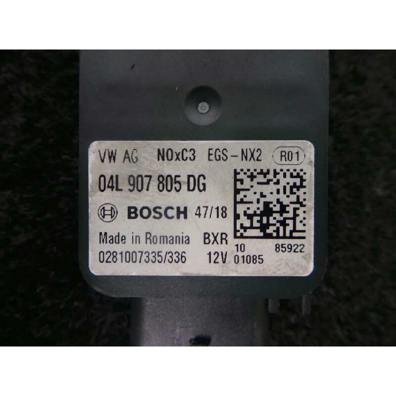 Recambio de sonda lambda para audi q2 (gab) 1.6 tdi referencia OEM IAM 04L907805DG-0281007335 6.CABLES 