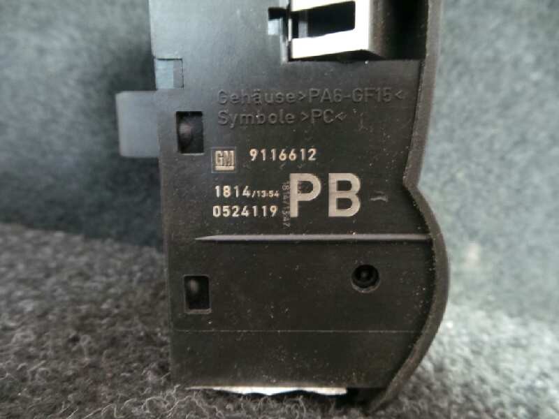 Recambio de interruptor luces para opel corsa c 1.2 16v cat (z 12 xe / lw4) referencia OEM IAM 9116612-0524119 CORSA.C 1.ANTINIE