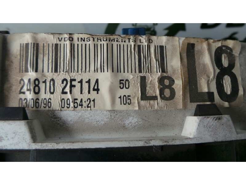 Recambio de cuadro instrumentos para nissan primera berlina (p11) 2.0 16v cat referencia OEM IAM 248102F114  