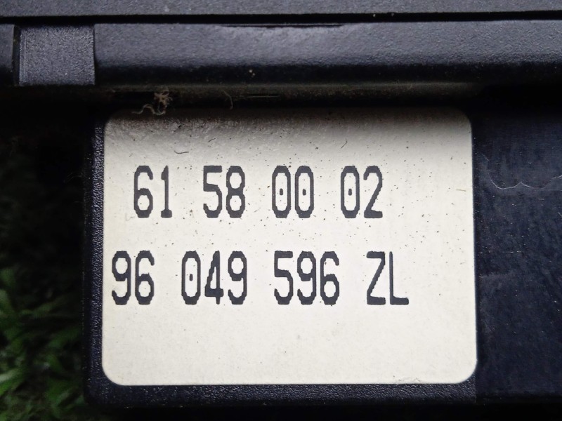 Recambio de mando limpia para fiat scudo (222) 1.9 diesel referencia OEM IAM 61580002-96049596ZL  