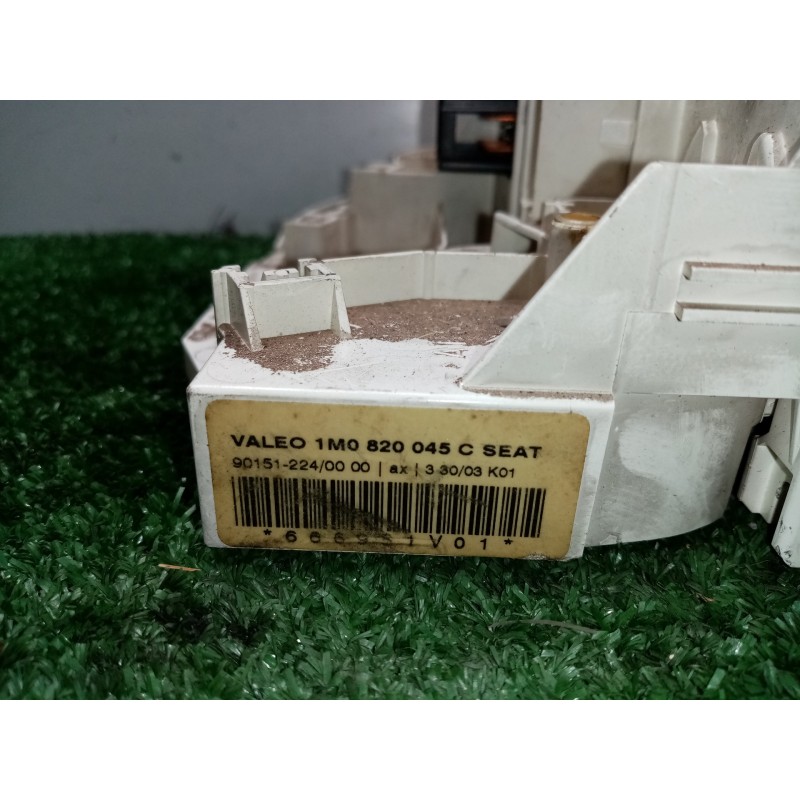 Recambio de mando calefaccion / aire acondicionado para seat leon (1m1) 1.9 tdi referencia OEM IAM 1M0820045C  