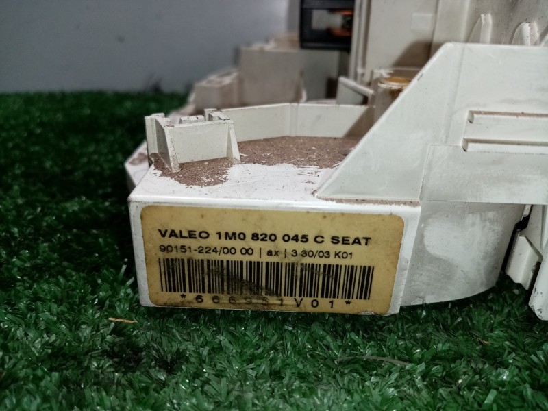 Recambio de mando calefaccion / aire acondicionado para seat leon (1m1) 1.9 tdi referencia OEM IAM 1M0820045C  