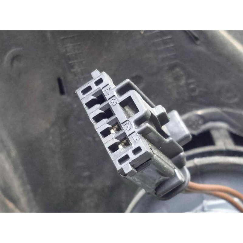 Recambio de retrovisor izquierdo para peugeot 206 berlina 1.4 referencia OEM IAM SINREFERENCIA MANUAL - 2.CABLES NEGRO