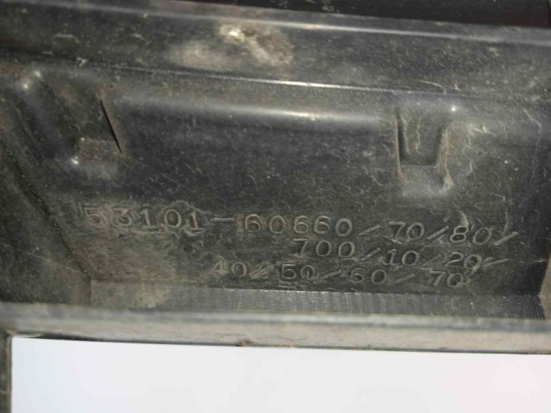 Recambio de rejilla delantera para toyota land cruiser (j15) 3.0 turbodiesel cat referencia OEM IAM 5310160660  