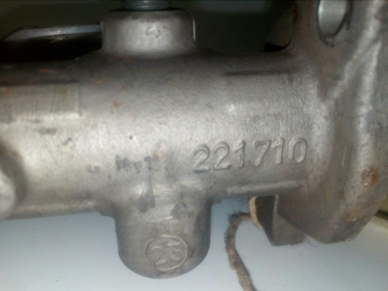 Recambio de bomba freno para citroën xsara picasso 1.6 referencia OEM IAM 221710  