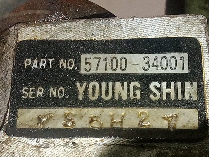 Recambio de bomba servodireccion para hyundai sonata (y3) 2.0 cat referencia OEM IAM 5710034001  