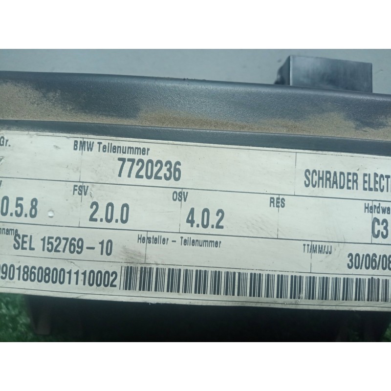 Recambio de modulo electronico para bmw r 1200 rt/st referencia OEM IAM 7720236  UNIDAD CONTROL PRESION NEUMATICOS