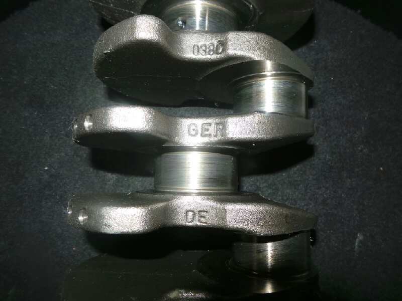 Recambio de cigueñal para volkswagen passat berlina (3b2) 1.9 tdi referencia OEM IAM 038C  