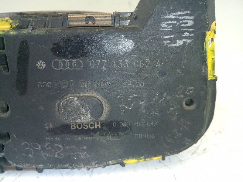 Recambio de caja mariposa para audi a6 berlina (4b2) 4.2 v8 40v referencia OEM IAM 077133062A-0280750047  